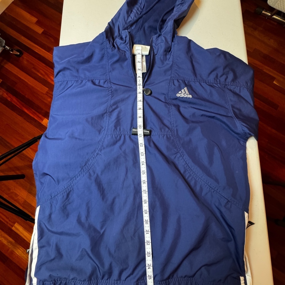 Adidas Blue vintage windbreaker coat - Picture 7 of 16